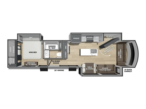 Cottage 40CCK floorplan