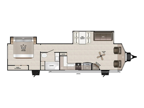Salem Villa 353FLFB floorplan