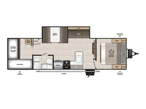 Cruise Lite 273QBXL floorplan