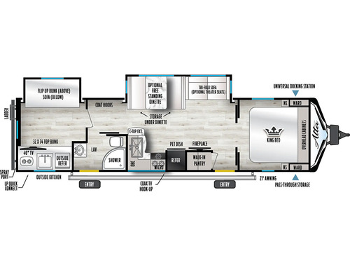 Alta 3150KBH floorplan