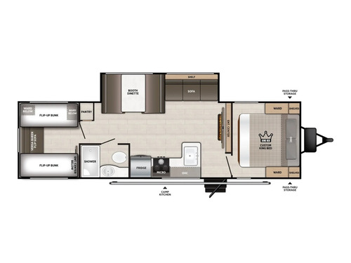 Cruise Lite 28VBXL floorplan