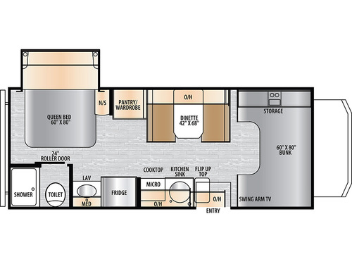 Entrada 2200S floorplan