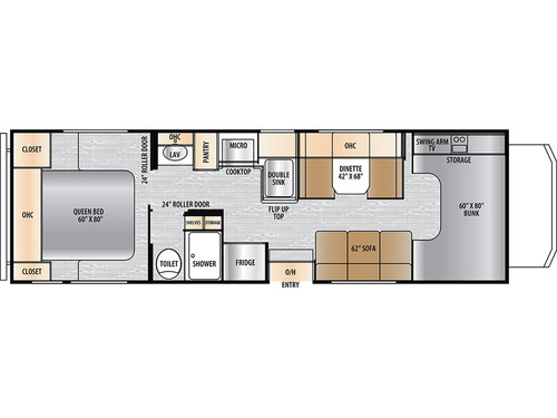Entrada 2700NS floorplan