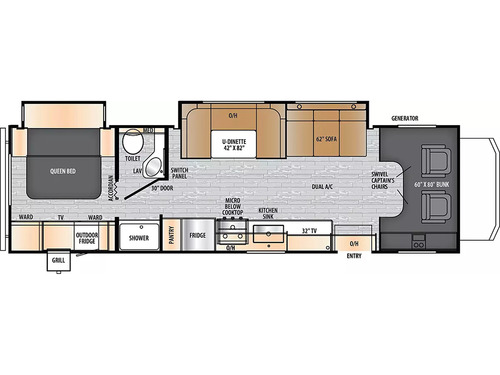 Entrada 2950OK floorplan