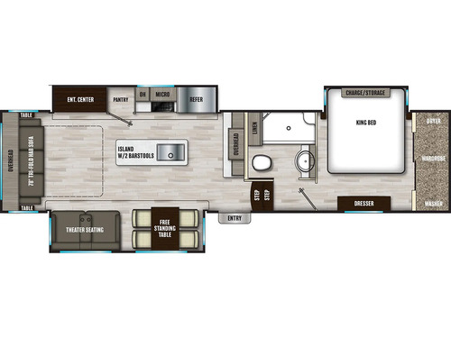 Chaparral 336TSIK floorplan