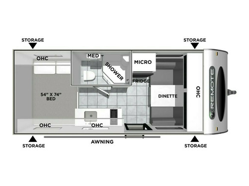 Remote 16R floorplan