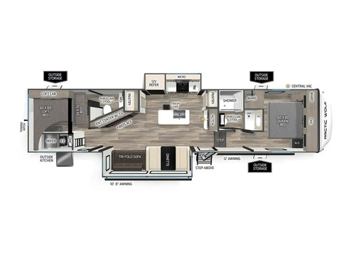 Arctic Wolf 331BH floorplan