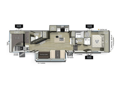 Arctic Wolf 331BH floorplan