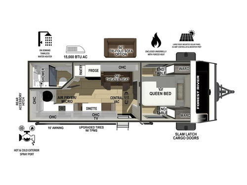 R-Pod 205 floorplan