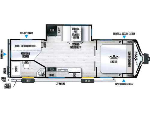 Alta 2475KBH floorplan