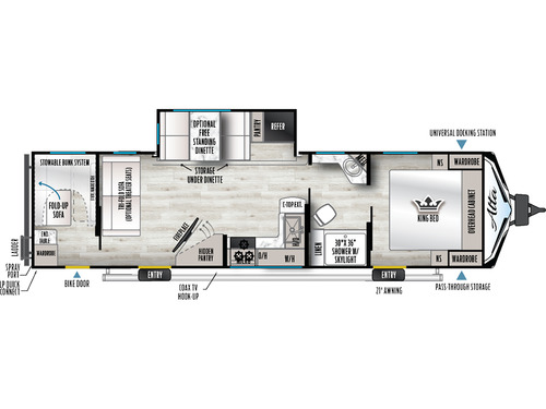 Alta 3010KBH floorplan