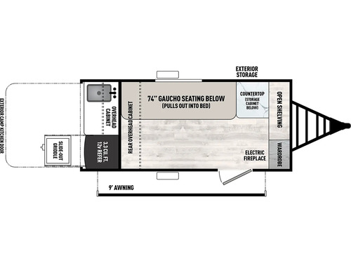 Clipper ROK 9000ROK floorplan