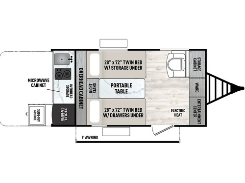 Clipper ROK 11000ROK floorplan