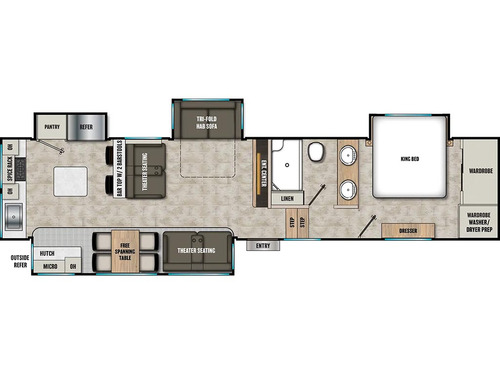 Brookstone 374RK floorplan