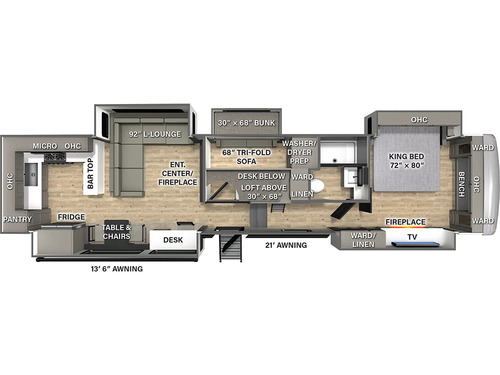 Columbus 379MBL floorplan