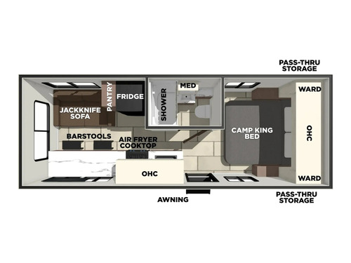 Tracer 220RS floorplan