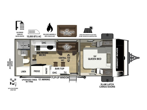 R-Pod 207 floorplan