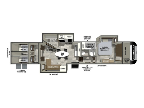 Impression 36BR3 floorplan
