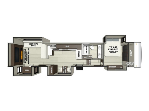 Riverstone 420RE floorplan