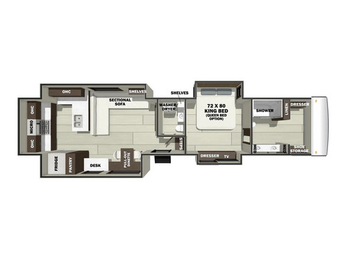 Riverstone 43BFC floorplan