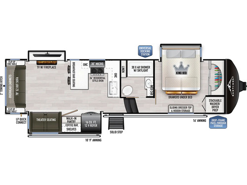 Ahara 297MK floorplan