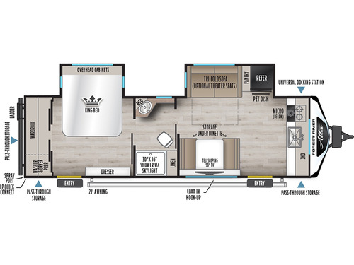 Alta 2775KFK floorplan