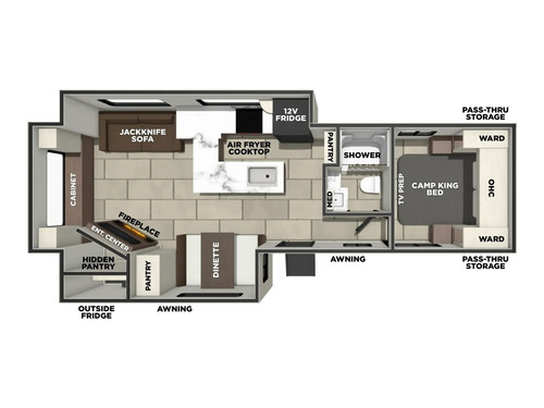 Tracer 286RL floorplan