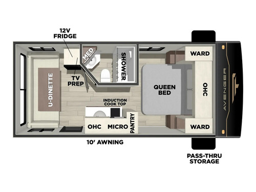 Avenger LT 17RDX floorplan