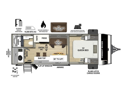 R-Pod 208 floorplan