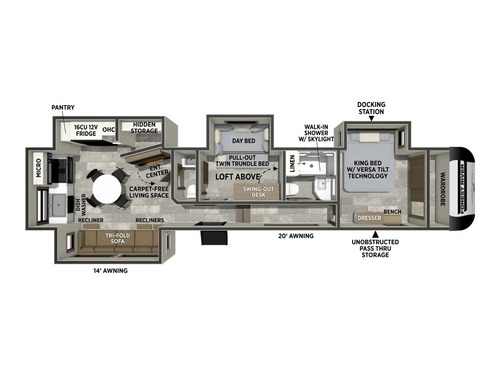 Impression 37MB2B floorplan