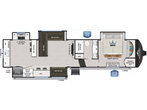 Ahara 382LK floorplan