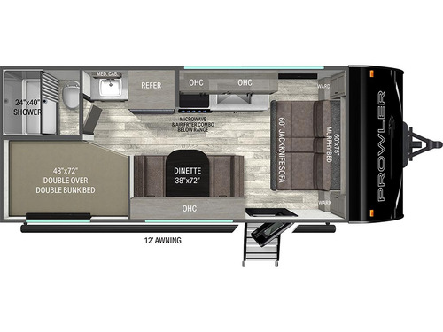 Prowler 2000MB floorplan