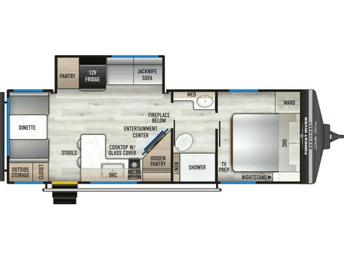 Della Terra 240RD floorplan