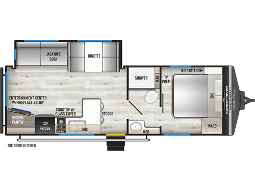 Della Terra 250RE floorplan