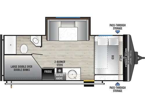 Della Terra 17BHS floorplan