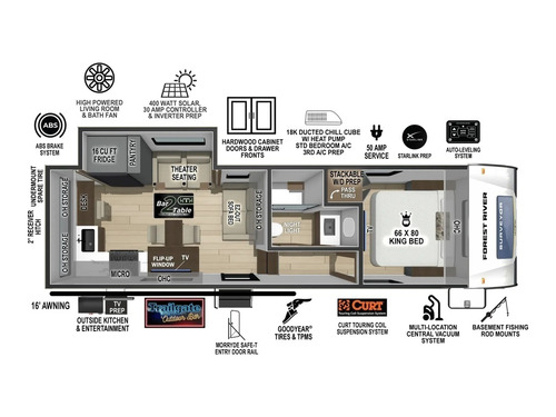 Surveyor 27MK floorplan