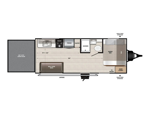 Salem FSX 190GT floorplan