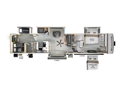 Milestone 38BH floorplan