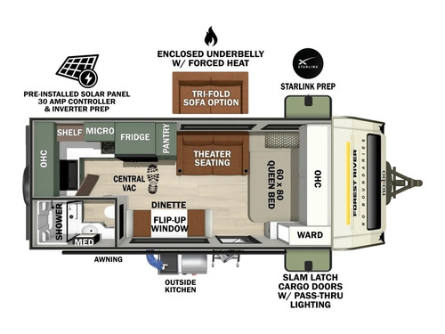 No Boundaries (NOBO) NB18.8 floorplan