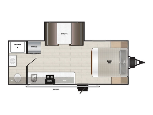 Salem FSX LE 177RB floorplan