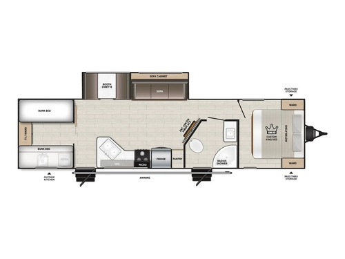 Cruise Lite 30TBXL floorplan