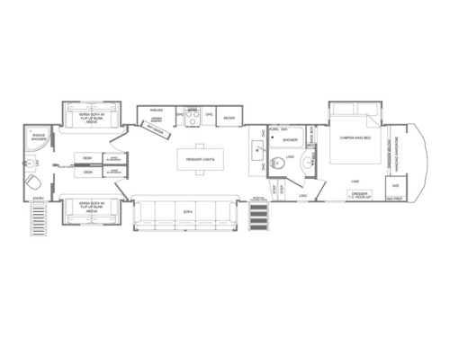 Sierra 3903B2B floorplan